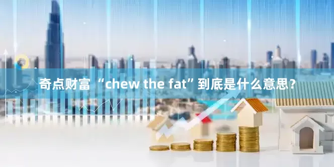 奇点财富 “chew the fat”到底是什么意思？
