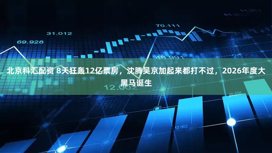 北京科汇配资 8天狂轰12亿票房，沈腾吴京加起来都打不过，2026年度大黑马诞生